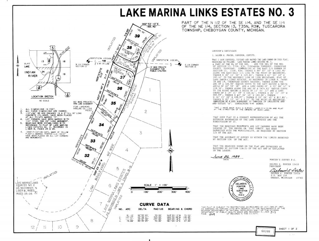Lake Marina Links Estates No 3