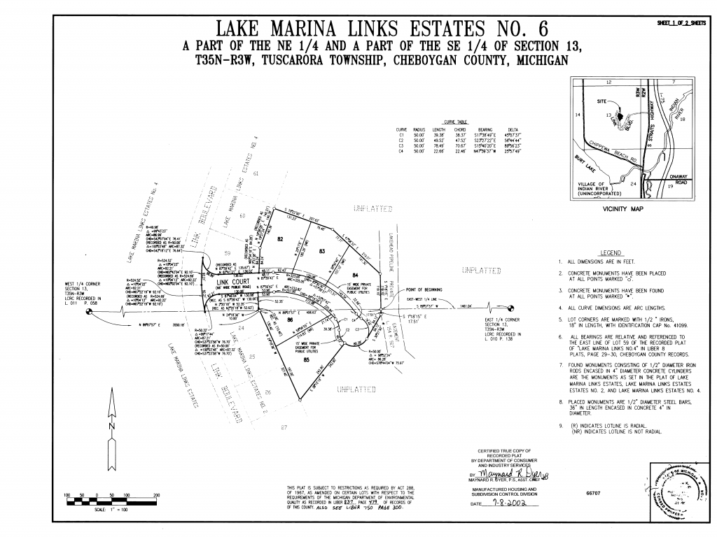 Lake Marina Links Estates No 6